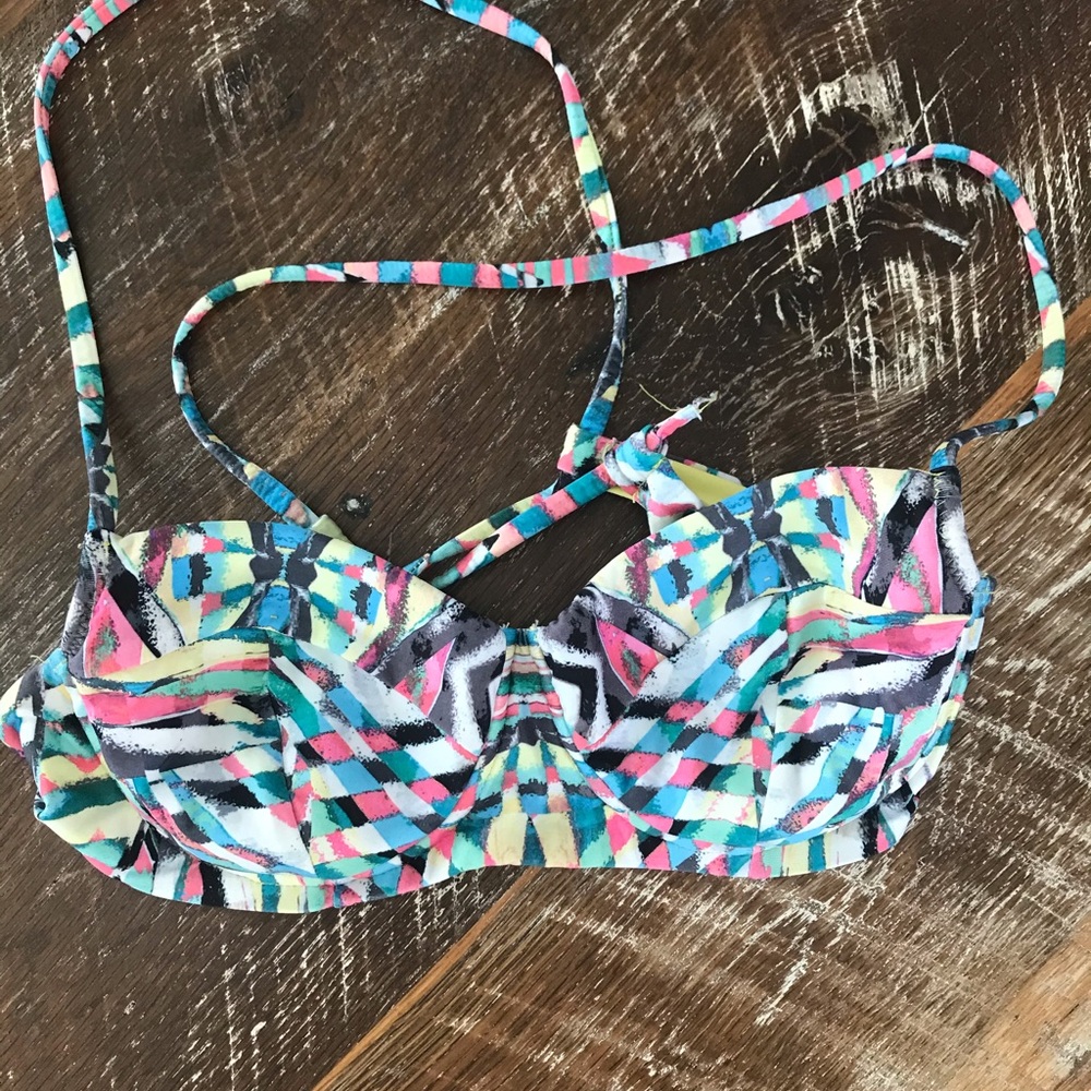 Bra style bikini top